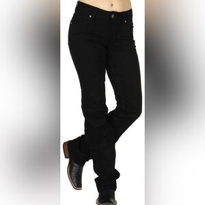 Wrangler Women's Black Boot Cut Jeans Size 9/10